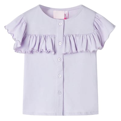 vidaXL Kindershirt 104 lila