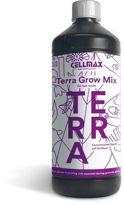 Cellmax TERRA - Universele Plantenvoeding - Vloeibaar - Groeiende planten - NPK 3-1-5 - 1 liter