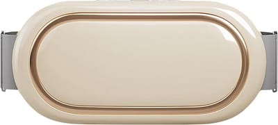 Buikspier Trainer - Lichaamsvormer Riem - Spierversteviging Training - Doelgerichte Dieptemassage - 120 cm Taille - Beige Geel