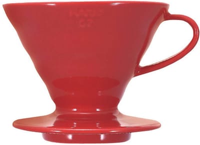 Hario Dripper V60-01 Kunststof - Rood