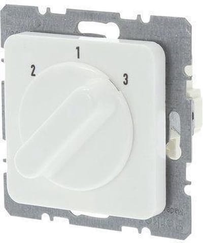 Berker M2 Inbouw Schakelaar - 3-standen - Polarwit