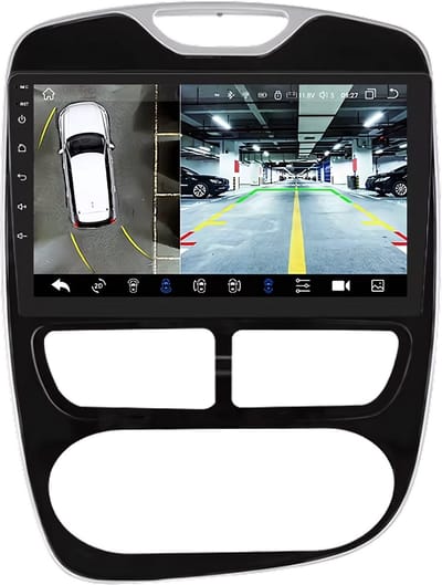 Autoradio bluetooth met camera - Carplay - Voor Renault Clio (2012-2016) - Geschikt voor Apple en Android - Stereo - Navigatie - Navigatiesysteem auto