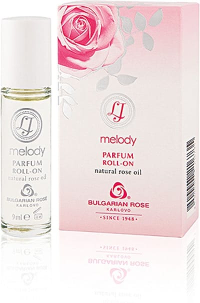 Parfum roll-on Lady's Joy Melody | Fruitig-bloemige langdurige parfum die vrouwelijke elegantie en stijl benadrukt met 100% natuurlijke Bulgaarse rozenolie en rozenwater