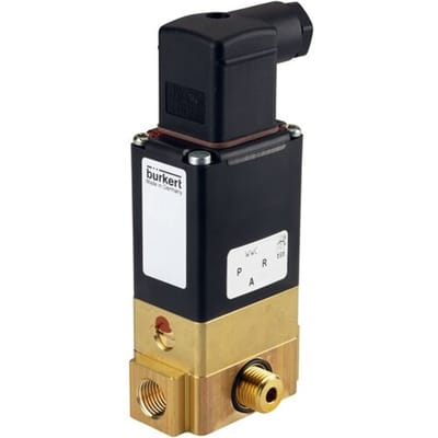 Magneetventiel 3/2-weg G1/4'' mengen Messing NBR 0-10bar/145psi 24VDC 0331 123092