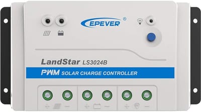 PWM Zonnelaadregelaar 10-30A voor 12V/24V Zonnepanelen