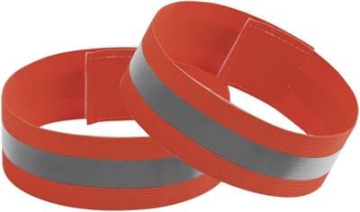 Doodadeals® 4-Pack Reflecterende Armbanden – Hardlopen – Sportarmband - Oranje
