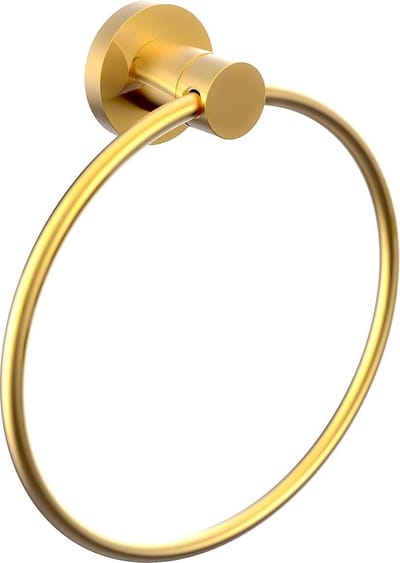 Diamond Line Rondo - Handdoekring - Hangend - Goud