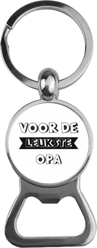 Bieropener Glas -  Voor De Leukste Opa
