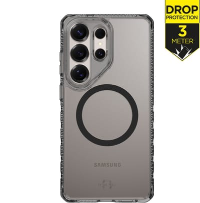 ITSKINS Hoesje geschikt voor Samsung Galaxy S26 Ultra MagSafe Telefoonhoesje Hardcase | ITSKINS Level 2 HybridMagClear R Backcover Shockproof | Geschikt voor MagSafe | Geschikt voor Draadloos Opladen met Magnetische Ring | Geschikt voor MagSafe Case