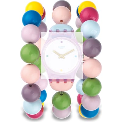Swatch Plastic - Originals Small (25mm) - L ALP148A LP148A Party Beads Large Horlogeband