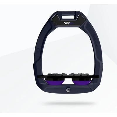 Plat Ultra Grip Veiligheidsgleuf Blauw/Zwart/Paars Flex-On Safe-On