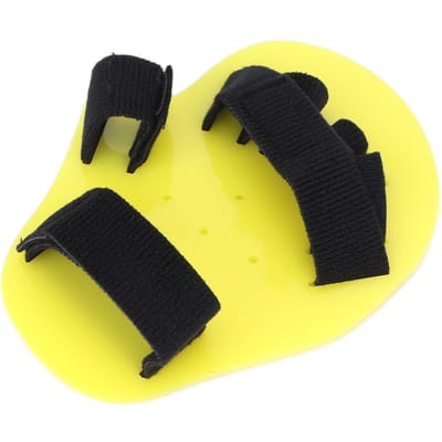 Orthèses de doigts légères et portables, préviennent la déformation et sont durables. yellow