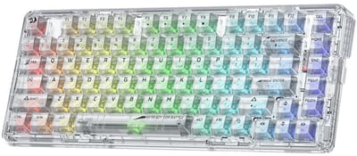 Zolara RGB Keyboard - Toetsenbord - Draadloos - Gaming - Wit - LED - Game toetsen bord