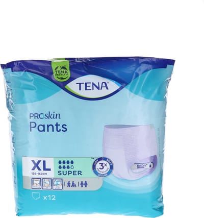 Voordeelverpakking 3 X TENA Proskin Pants Super - Xlarge, 12st (793713)