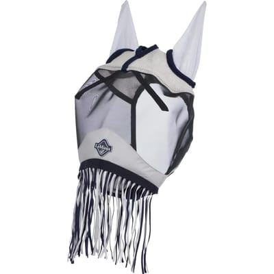 LeMieux SS26 Kudos Fringe Vliegenmasker Marineblauw - Medium