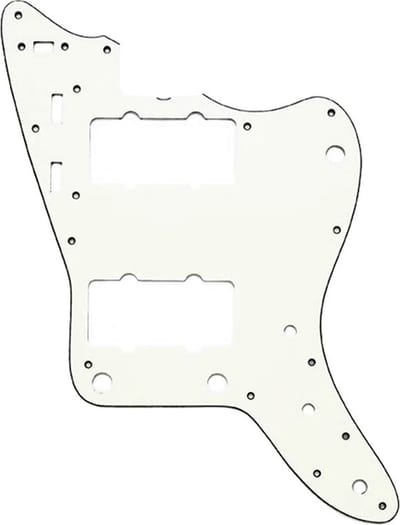 Allparts PG0582035 pickguard for Jazzmaster®, white