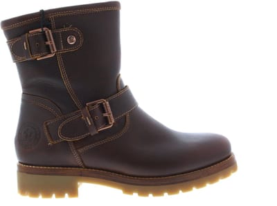 Panama Jack Felina Igloo dames boot - Cognac - Maat 38