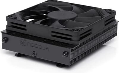 Noctua NH-L9a-AM5 chromax.black - Koeler voor Processor AM5 - 57.5 cfm - 600 - 2500 omw/min. - 23.6 dBA - 12V - zwart