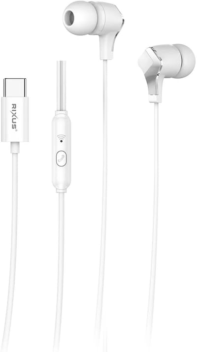 Rixus RXHD18C Stereo In-Ear Type-C Earphone