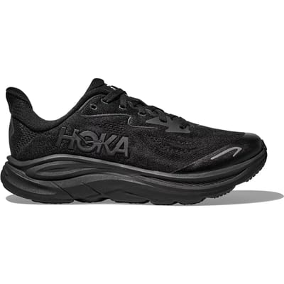Hoka Clifton 10 Kindersneakers - Zwart - Maat 37 1/3 - Mesh/Synthetisch