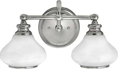Hinkley LED Badkamerarmatuur Ainsley | 3W 3000K 300Lm 830 | IP44 | Dimbaar | Polished Chrome