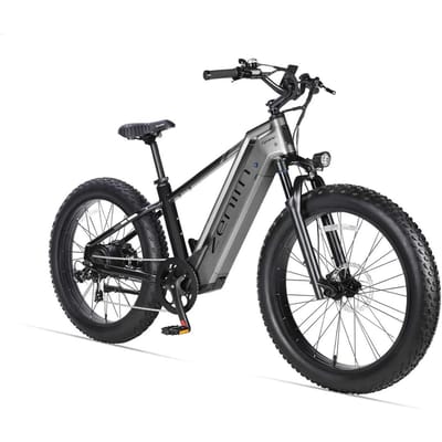 Cyrusher Zenith Elektrische Fatbike – 52V 15AH Accu, Schakelbare Koppel- & Trapfrequentiesensor grijs
