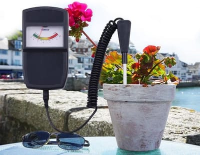 Bodem PH Meter - Zuurmeter Grond - Planten Verzorgen - Batterijvrij Ontwerp - 16cm Sonde - Groen