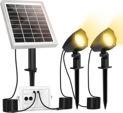 Solar Tuinverlichting Grondspots - Solar Tuinverlichting Zonne Energie - Solar Tuinverlichting Prikspots