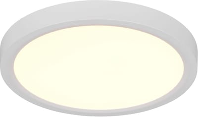 REALITY DRACO - Plafondlamp - Wit mat - incl. 1x SMD 18 W - Dimbaar met schakelaar - Wand- en plafondmontage - Geheugenfunctie via de wandschakelaar - Eenvoudig te bevestigen - DIP - Schakelaar