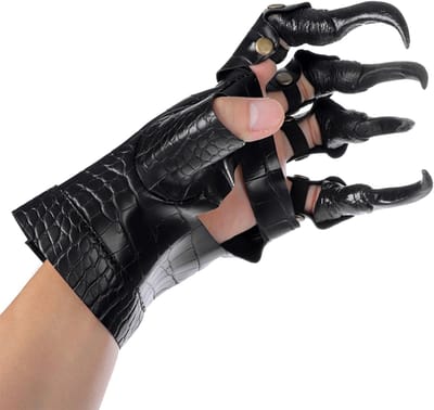 Leren Halloween Draak Klauw Handschoenen voor Cosplay en Feest, Horror Accessoires en Kostuum Benodigdheden
