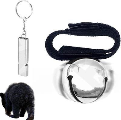 Wandelklokken - Metalen Bellen - Buiten Veiligheid - Roestbestendige Constructie - 3.8 x 3.8 cm - Zilver