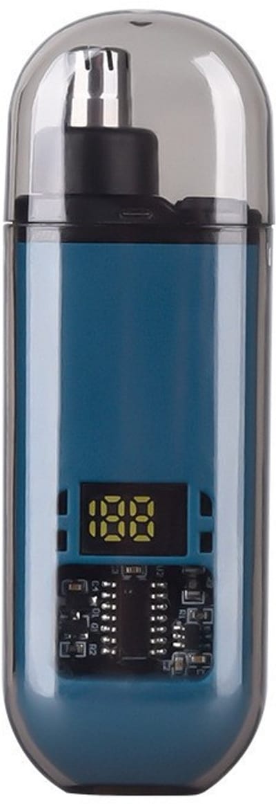 Neustrimmer - Neustrimmer mannen - Neustrimmer vrouwen - Met digitaal display - Oplaadbaar - Draagbaar - Blauw