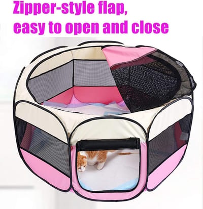 Draagbare Hondenhok Huisdier hek Opvouwbare Pet box Rechthoek Bezorgkamer Kattennest Kat den Kat hut Puppy huis Kennel Gesloten Huisdieren Tent (XL)