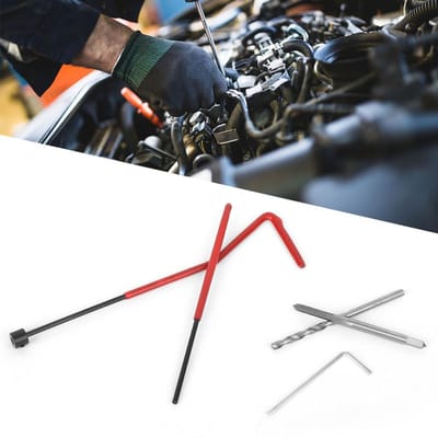 25 Stuks M3 Draadreparatie Inzetstuk Kit met Transparante Plastic Doos voor Bewerkingsmachines black