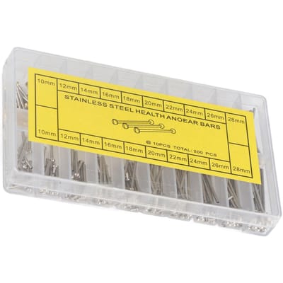 Barrettes à ressort pour bracelet de montre de 10 à 28 mm, maillons de bracelet de 1,3 mm, ensembles d'outils de réparation de montres en acier pour horloger yellow
