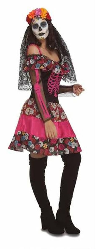 Kostuums voor Volwassenen Day of the Dead (1 Onderdelen) - S