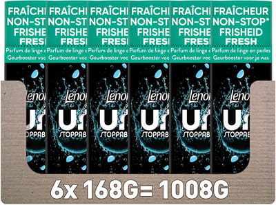Lenor Unstoppables Geurbooster Fresh Scent - 6 x 168 gram - Wasparfum