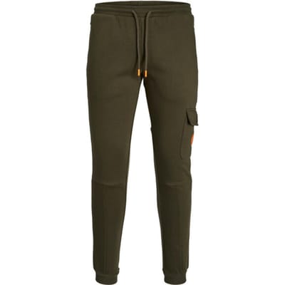 Jack & Jones Broek Jpstwill Jjhunters Cargosweat Pants 12224225 Forest Night Mannen Maat - S