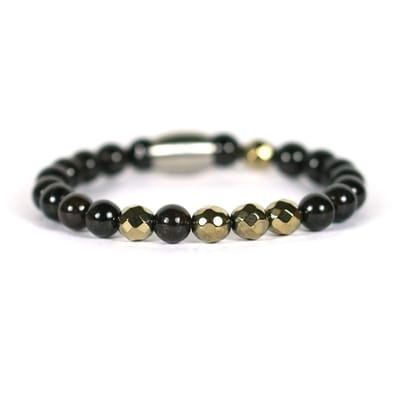 IbizaMen KIDS - pyrite granaat 6mm - 14cm