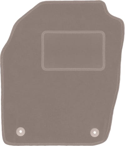 Beige bestuurdersmat voor: Opel Agila A hatchback (2000-2007)