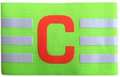 *** Aanvoerdersband Sporten Groen - Sport - Beweging - Voetbal en Hockey - Senior - C Captain - Verstelbaar - Unisex - van Heble® ***
