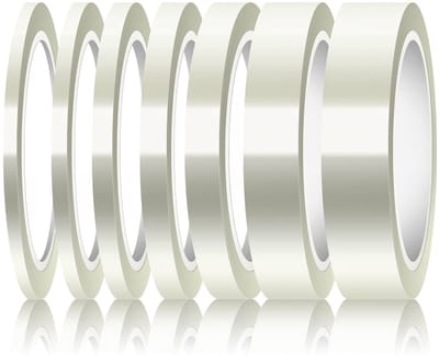 Dailygoods- Sublimatietape Hittebestendig - Transparant - 4/6/8/10/12/20/25mm x 10m - Waterproof - Polyethyleen - 4 Millimeter - Verpakkingstape