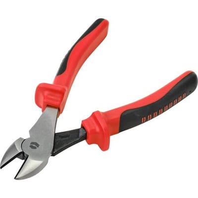 TOOLCRAFT TO-7339077 Werkplaats Kracht-zijkniptang Met facet 180 mm