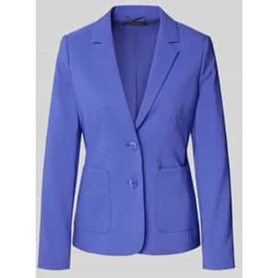 Slim fit blazer met reverskraag