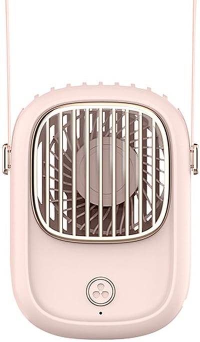 Draagbare mini-nekventilator – handsfree, oplaadbaar via USB