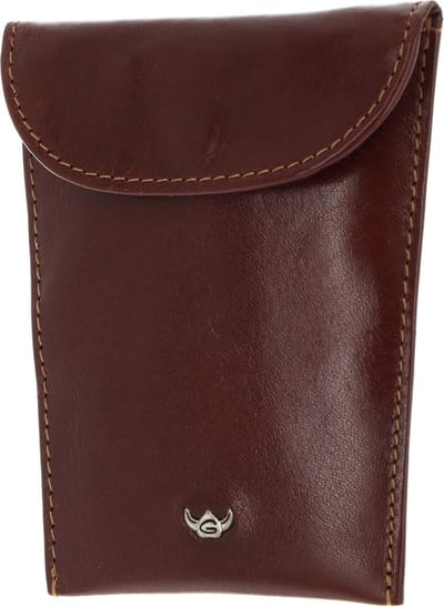 Golden Head Leren sleutelgeval Colorado RFID Protect Schlüsseletui 5155 Tabacco bruine