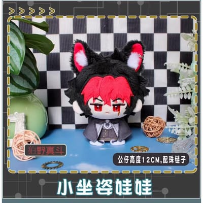 12cm Komano Manato Pluche Poppen Hangers Sleutelhanger Evelyn Pluche Speelgoed Tas Zenless Zone Zero Knuffel Poppen Vakantie Verjaardagscadeau 12cm
