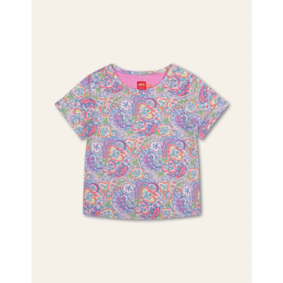 Oilily Toliday T-Shirt- maat104/4yr Brunnera Blauw