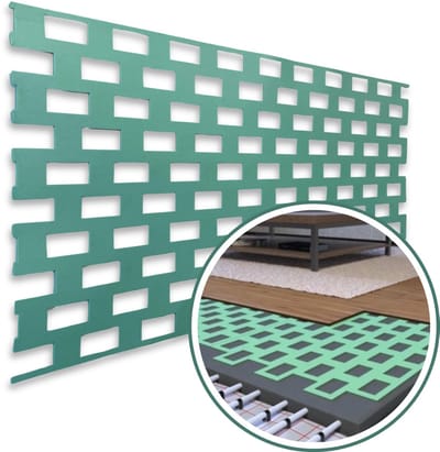 Dailygoods - 2,5 mm Isolerende Onderlegger voor Vloerverwarming - Geluidsisolatie en Warme Isolatie