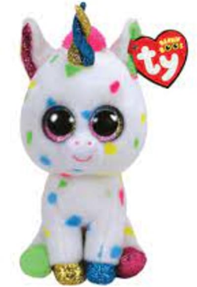Ty Beanie Boo Gespikkelde Eenhoorn Harmonie 24 Cm